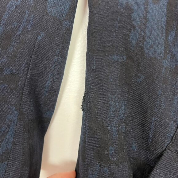 M.M.Lafleur New York Navy Black Pockets Sheath Dress 4 Small - Picture 3 of 5